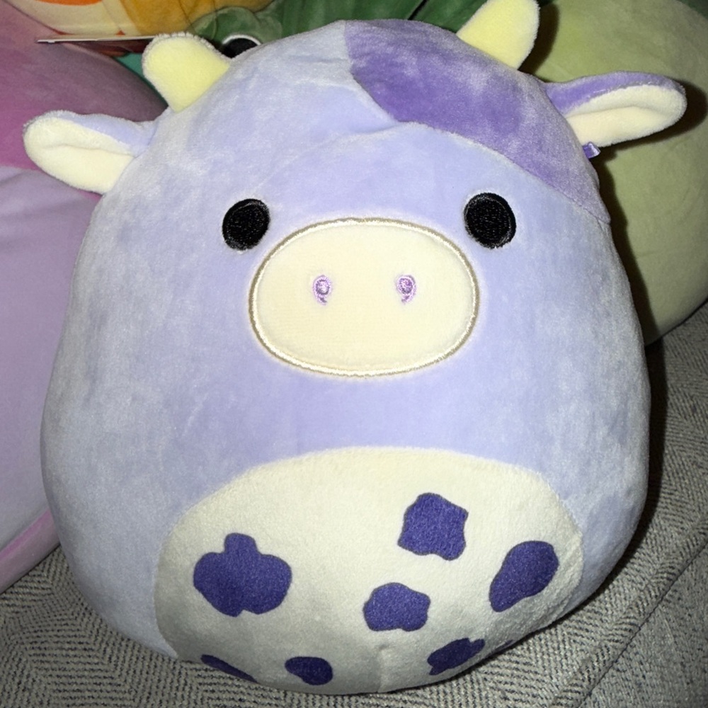 Bubba Squishmallow The Purple Cow 9” Kelly Toy Plush